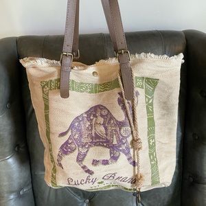 Lucky Brand Canvas Tote
